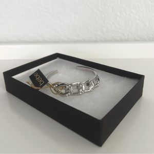 NWT Bebe Silver Bracelet